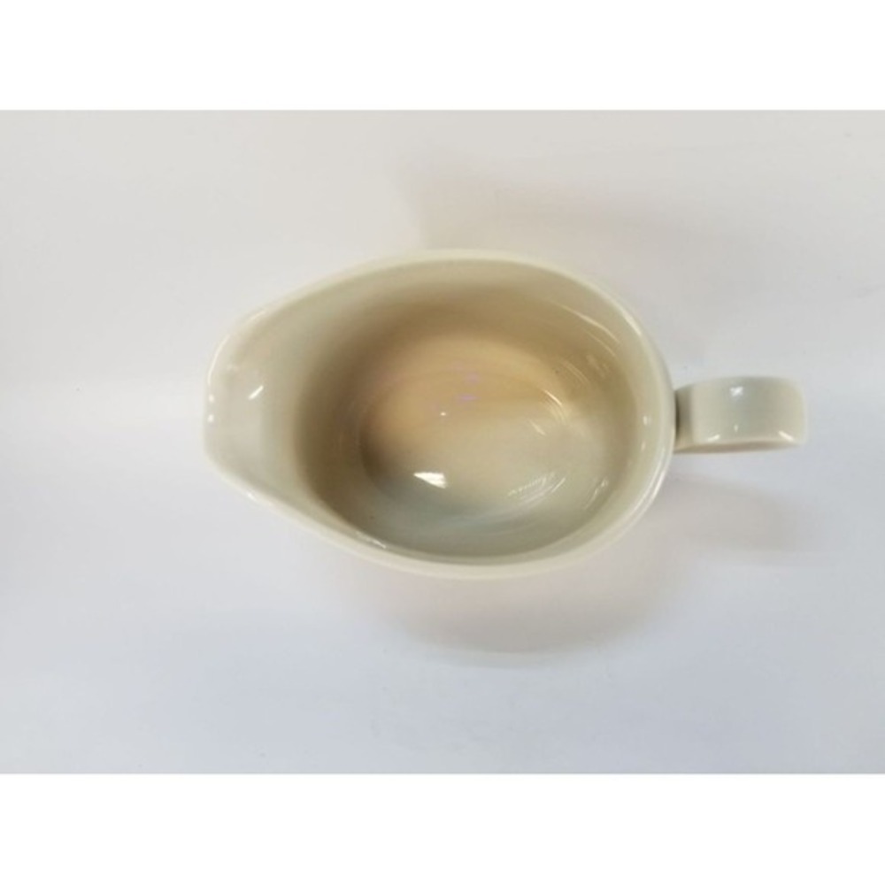 Corning Cream Pitcher White Stoneware B1-TY Vintage Microwave Safe Ceramic - Picture 6 of 10